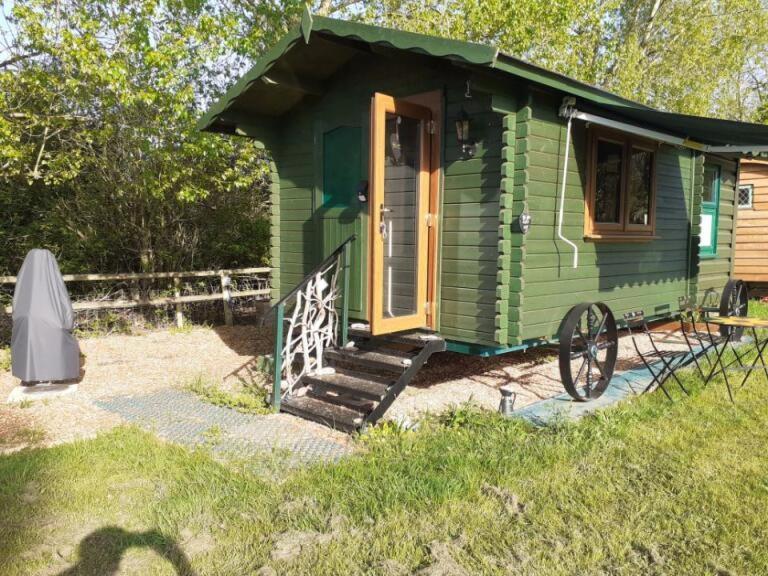 Glamping Malvern Shepherd Hut 외부 사진