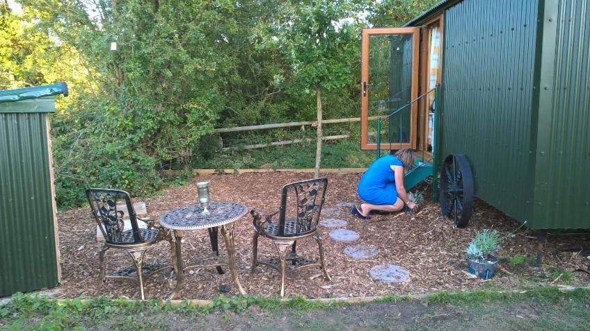 Glamping Malvern Shepherd Hut 외부 사진